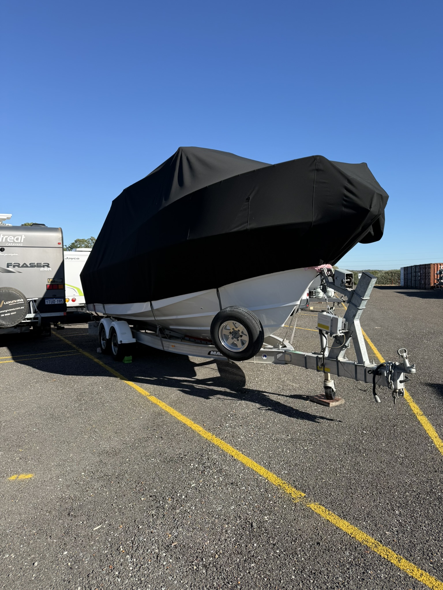 Boat and watercraft storage at Latitude 32 Storage Wattleup near Woodman's Point